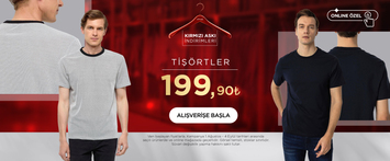 Tişörtler 199,90TL'den Başlayan Fiyatlarla!