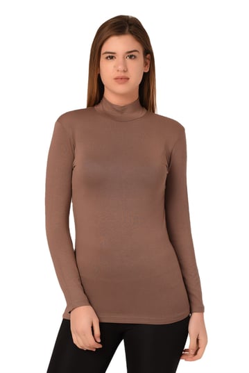 Yarım Balıkçı Uzun Kollu Viskon Vizon Body
