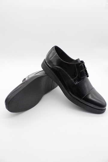 %100 Deri Bağcıklı Ceremony Ayakkabı 1033250129