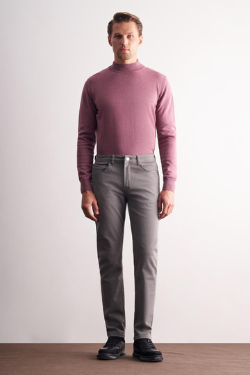 Su Yeşili 5 Cep Casual Slim Fit Pamuklu 5 Cep Pantolon 1003255318