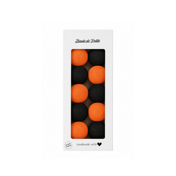 Boule de Petite Halloween Glow Turuncu & Siyah Işıklı Top