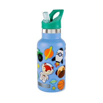 Skip Hop Spark Style Paslanmaz Çelik Suluk Mavi 380 ml
