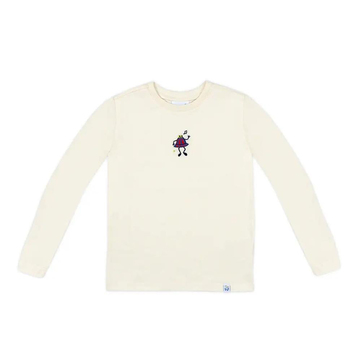 Beetle Beez Be Loud Be Bold Uzun Kollu Tişört Ekru