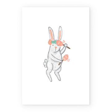 Happy Folks Çerçevesiz Poster Miss Bunny
