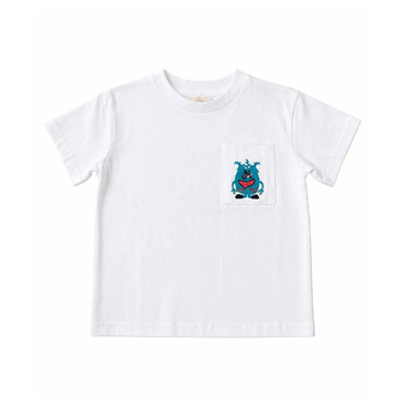 Midu & Fun Monster Buddy Beyaz Tişört