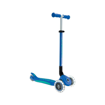 Globber Elite Deluxe Işıklı Scooter Lacivert