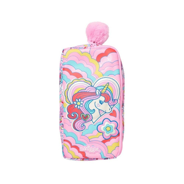 Smiggle Wild Side Unicorn Desenli Kokulu Kız Çocuk Kalem Kutusu