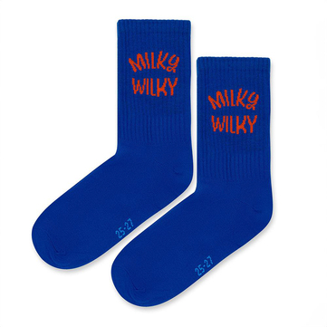 Milky Wilky Saks Mavisi Çorap