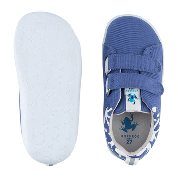 Hopfrög Smart Walker Recycled Canvas Eco Menekşe Barefoot Çocuk Ayakkabı