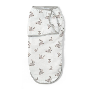 Deux Lapin Iconique Lapin Müslin Bebek Hazır Kundak