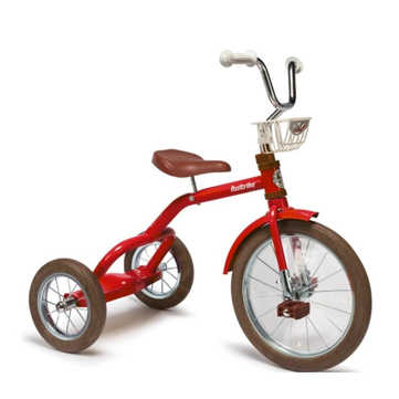 Italtrike Üç Tekerlekli Çelik Bisiklet Kırmızı