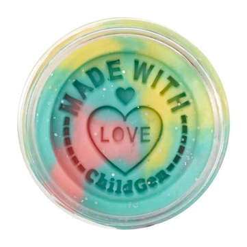 ChildGen Play Dough Kavanoz Oyun Hamuru 125 gr | Mermer Desenli Işıltılı Bahar