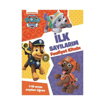 Beta Kids Paw Patrol İlk Sayılarım Faaliyet Kitabı