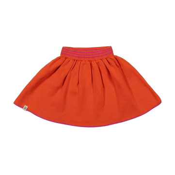 Beetle Beez Striped Triko Etek Turuncu