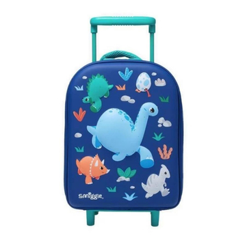 Smiggle Out & About Mini Minik Hardtop Erkek Çocuk Dinozor Karakterli Çekçekli Sırt Çantası