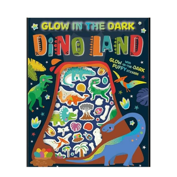 Make Believe Ideas Glow in the Dark Dino Land Activity Book