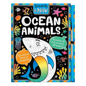 Imagine That Scratch And Draw Ocean Animals