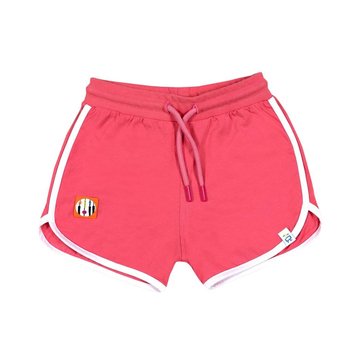 Beetle Beez Pembe Beyaz Şort Retro