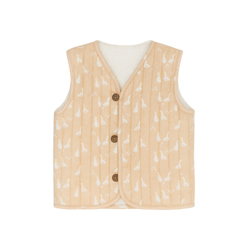 Kiraz Kids Ördek Desenli Peluş Bebek Yeleği