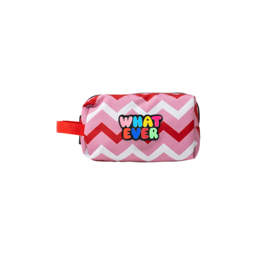 JantiFox Pembe Zigzag Desenli Çok Amaçlı Mini Çanta | Whatever 