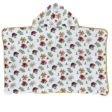 Asu Baby Flower Garden Müslin Kurulama Örtüsü