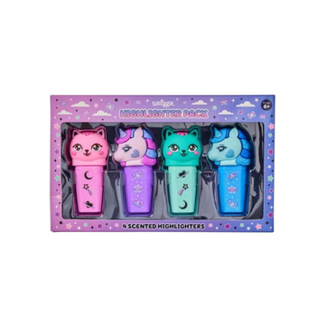 Smiggle Away 4lü Kız Çocuk Kokulu Highlighter Seti