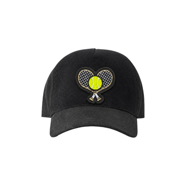JantiFox Siyah Şapka Tenis