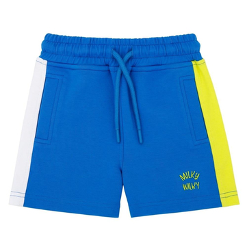 Milky Wilky Kenar Biyeli Şort Mavi