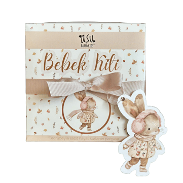 Asu Baby Ponpony Organik Pamuk Hediye Bebek Kiti