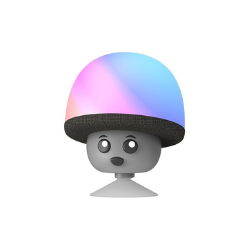 Mob Mega Mush Işıklı Bluetooth Hoparlör Siyah