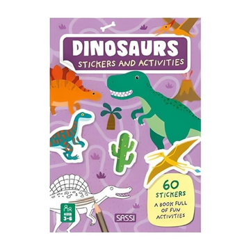 Sassi Junior Dinosaurs Sticker and Activities