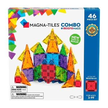 Magna-Tiles Combo + microMAGS 46 Parça