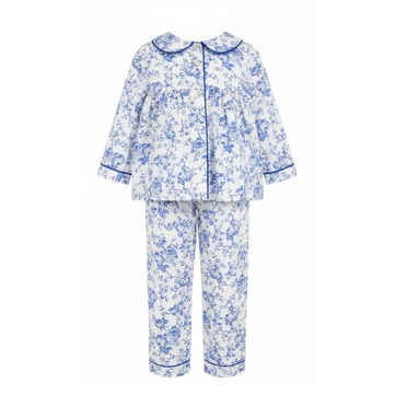 First of July Blue Willow Uzun Kollu Pijama Takımı