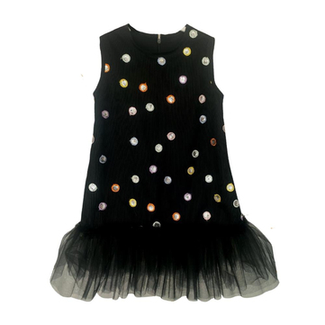 Moontales Kids Kiki Siyah Elbise