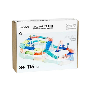 Magnetic Tiles Arabalı Yarış Pisti  115 Parça