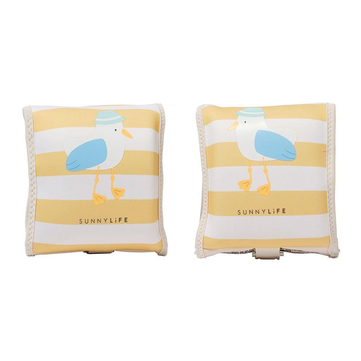 Sunnylife Çocuk Kolluk Sid the Seagull Mustard Stripe