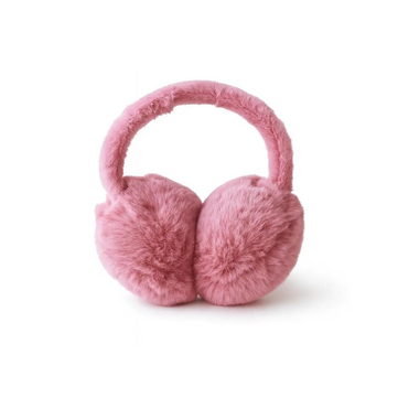 Mini & Kids Peluş Kulaklık Gül Kurusu