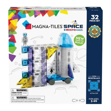 Magna-Tiles Space + microMAGS Uzay 32 Parça