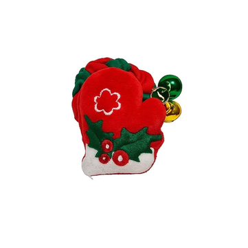 Mini & Kids Christmas Scrunchie Jolly Gloves