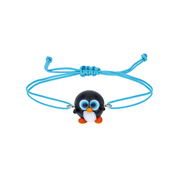 Tres Jolie Lollie Cam Penguen Bileklik Kırmızı
