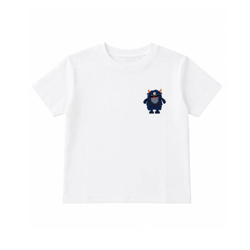 Midu & Fun Cool Monster Beyaz Tişört