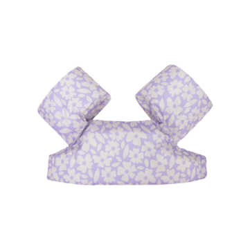 Swim Essentials Purple Flowers Puddle Jumper Kolluklu Yüzme Yeleği 2-6 Yaş