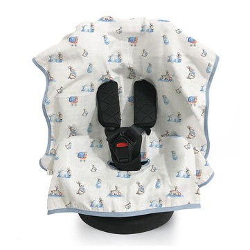 Deux Lapins Müslin Puset & Oto Koltuk Örtüsü | Bebe Lapin