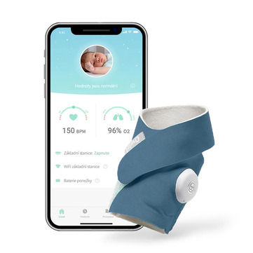 Owlet Smart Sock Akıllı Çorap Gece Mavisi
