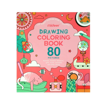 Mideer Drawing Coloring Book Girl