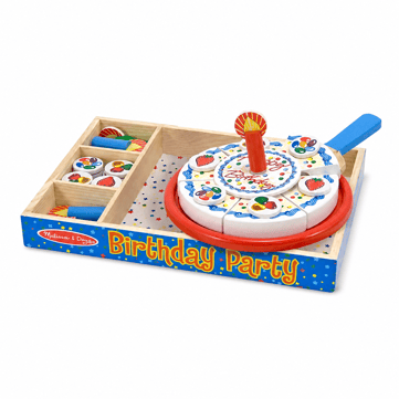 Melissa & Doug Ahşap Doğum Günü Partisi