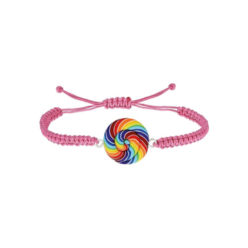 Tres Jolie Lollie Rainbow Lolipop Bileklik Pembe