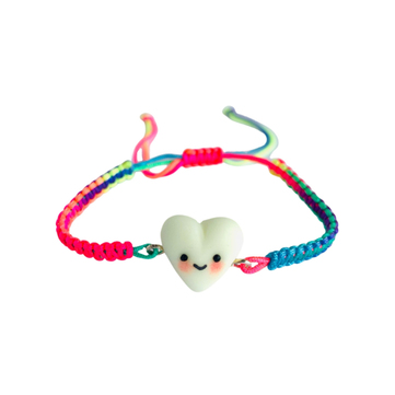 Tres Jolie Lollie Kalp Bileklik Glow in the Dark