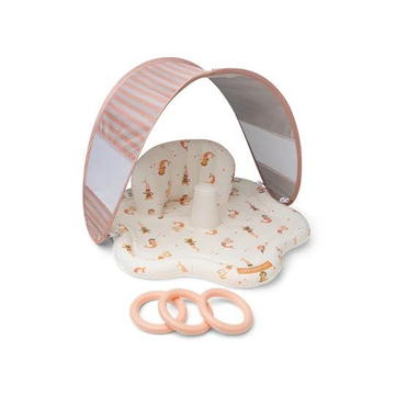 Swim Essentials Mermaid Bubbles Sırt Destekli ve Gölgelikli Bebek Oyun Matı 76 cm