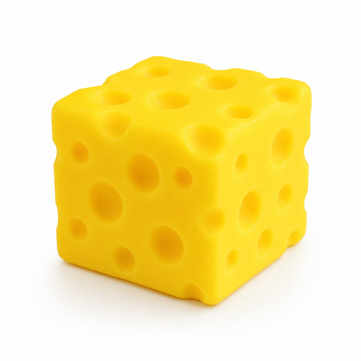Squishy Squeeze Cheese Peynir Şekilli Stres Oyuncağı